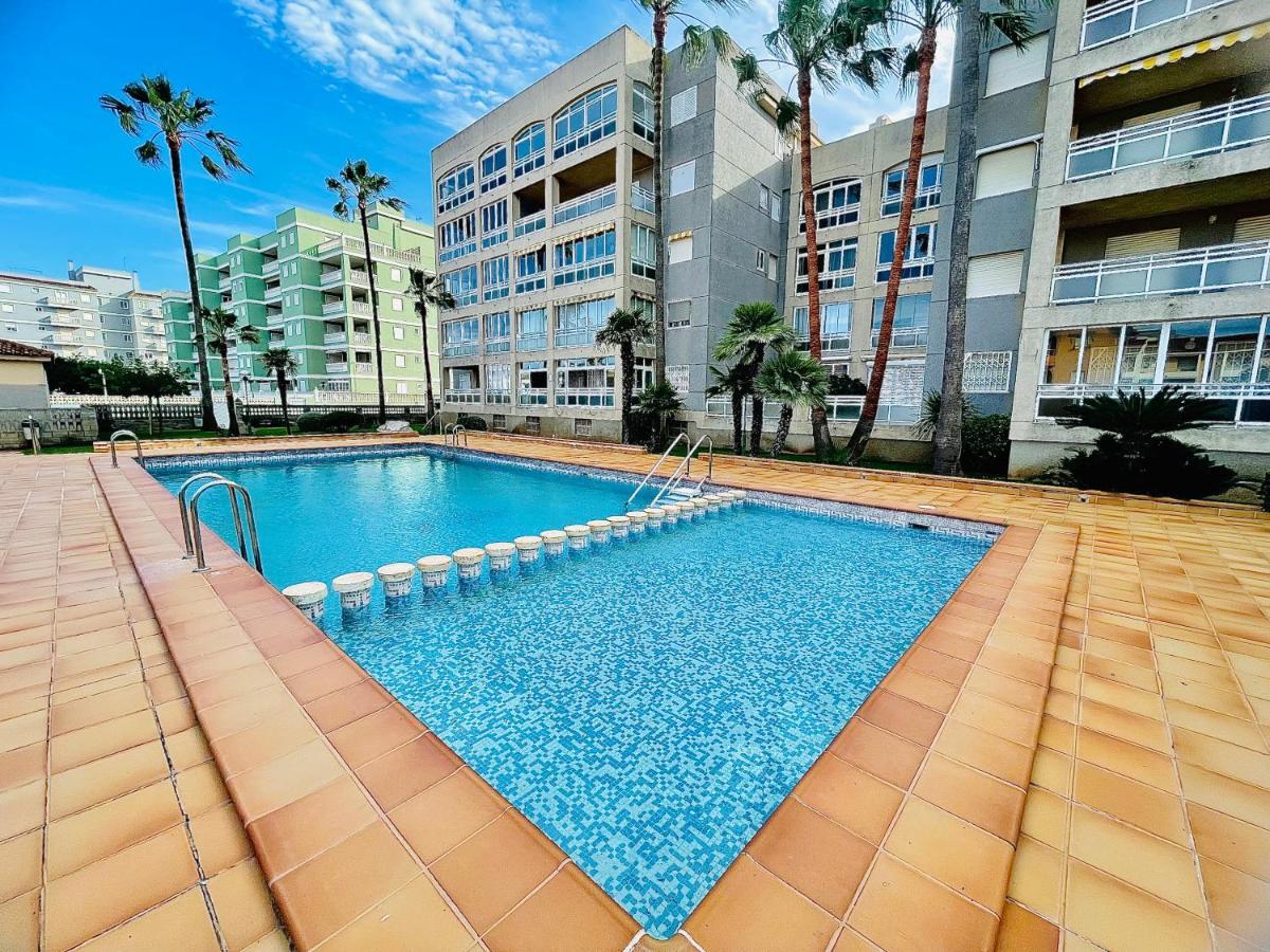 Apartamento Con Piscina 3 Habitaciones Sueca Esterno foto